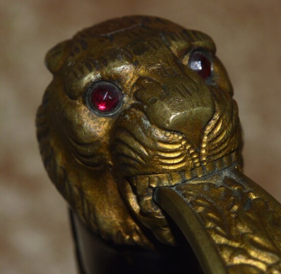 Nazi Army Officer's Lion Head Sword by Eickhorn - Image 5