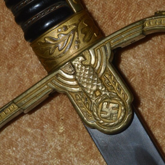 Nazi Army Officer's Lion Head Sword by Eickhorn - Image 7