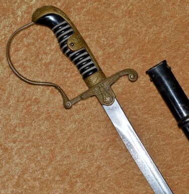 Nazi Army Officer's Dove Head Sword by WMW