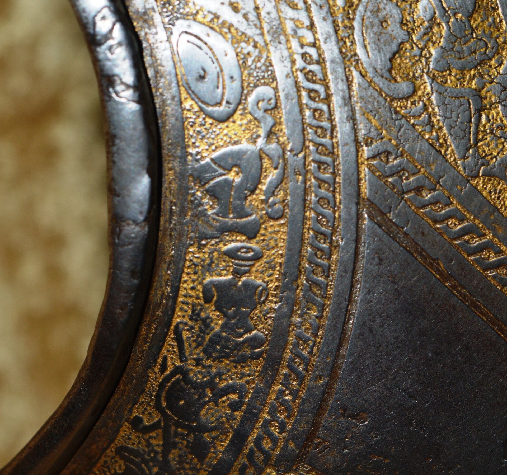 North Italian Etched and Gilt Breastplate, ca. 1580 - Image 5