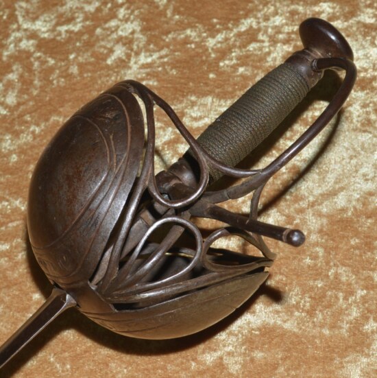 Spanish or Italian Shell Guard Rapier, 2nd Half 17th C - Image 3