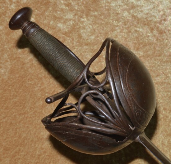 Spanish or Italian Shell Guard Rapier, 2nd Half 17th C - Image 6