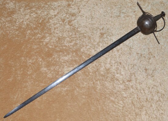 Spanish or Italian Shell Guard Rapier, 2nd Half 17th C - Image 12