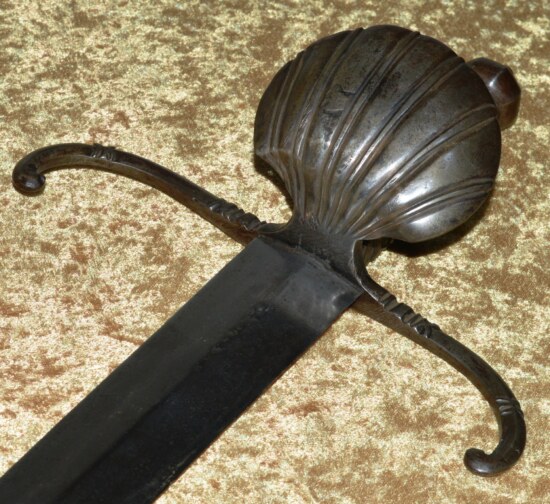 Italian Shell Guard Broadsword, ca. 1630 - Image 4