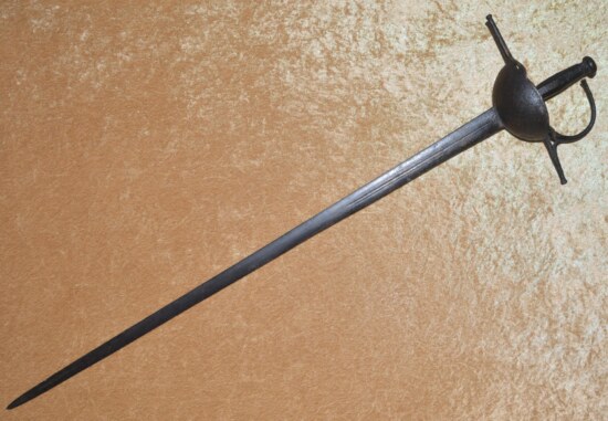 Caribbean Pattern Bilbo Broadsword, ca. 1700 - Image 12