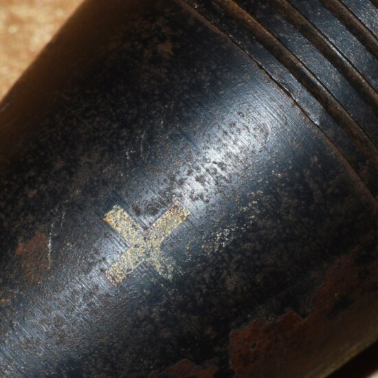 Japanese WWII Type 100 High Explosive Mortar Round, Inert - Image 9