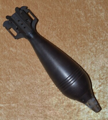 Japanese WWII Type 100 High Explosive Mortar Round, Inert