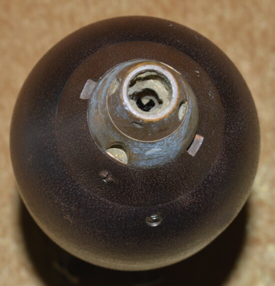 Japanese WWII Type 100 High Explosive Mortar Round, Inert - Image 6