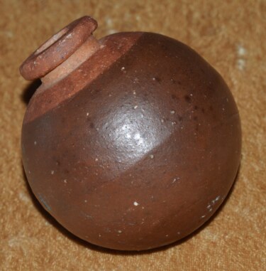 WWII Imperial Japanese Type 4 Ceramic Hand Grenade, Inert