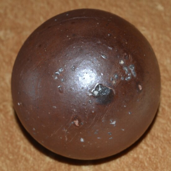 WWII Imperial Japanese Type 4 Ceramic Hand Grenade, Inert - Image 3