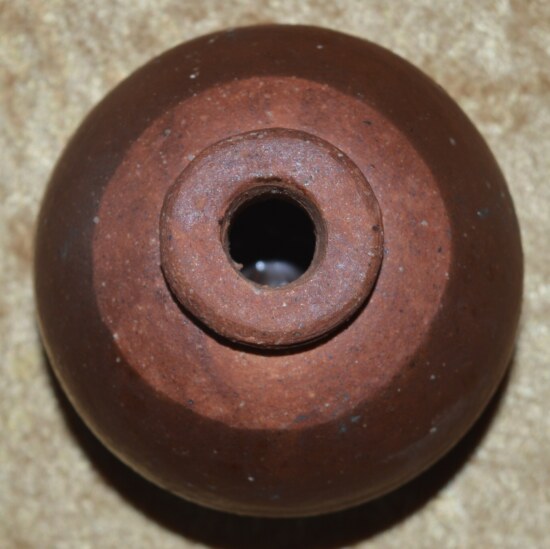 WWII Imperial Japanese Type 4 Ceramic Hand Grenade, Inert - Image 4