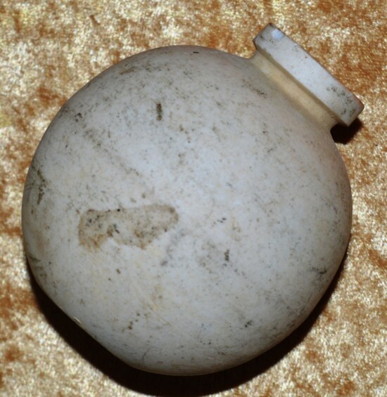 WWII Imperial Japanese Type 4 Ceramic Hand Grenade, Inert