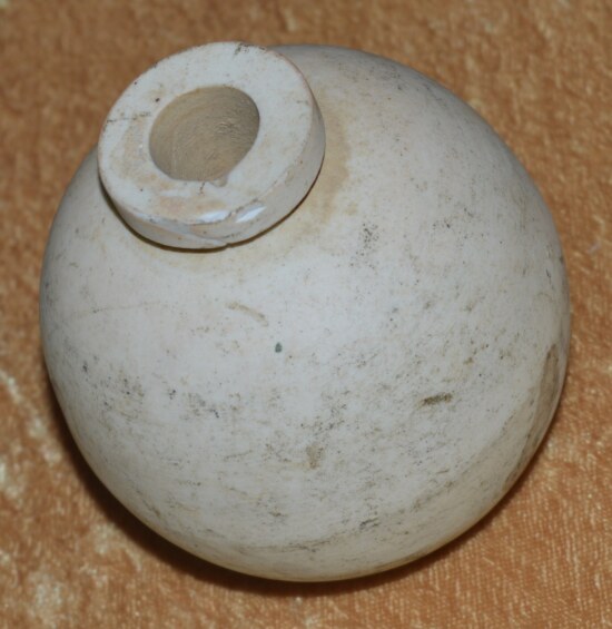 WWII Imperial Japanese Type 4 Ceramic Hand Grenade, Inert - Image 2