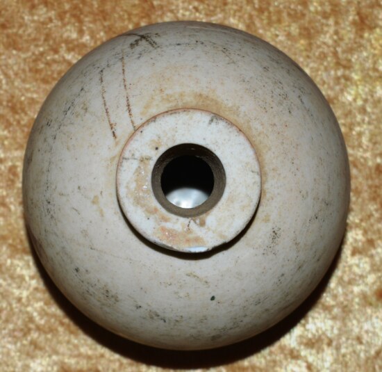 WWII Imperial Japanese Type 4 Ceramic Hand Grenade, Inert - Image 3