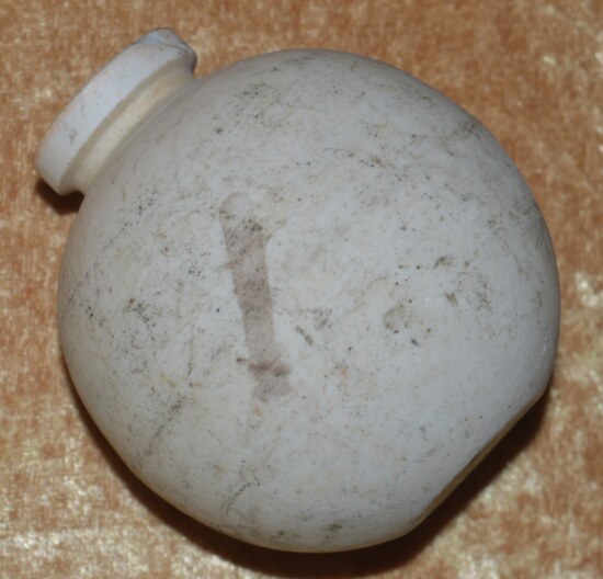 WWII Imperial Japanese Type 4 Ceramic Hand Grenade, Inert - Image 5