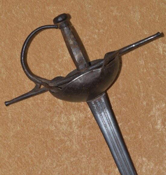 Caribbean Pattern Bilbo Broadsword, ca. 1700