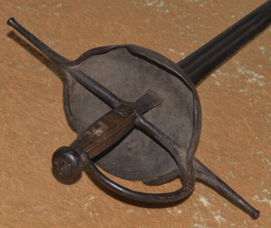 Caribbean Pattern Bilbo Broadsword, ca. 1700 - Image 4