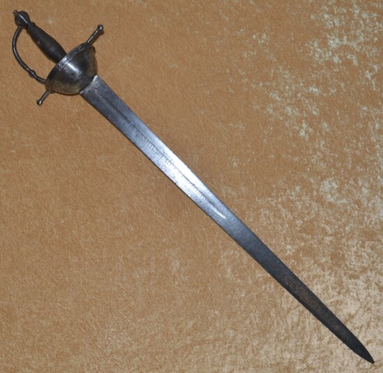 Spanish or Portuguese Cuphilt Bilbo Broadsword, Early 18th C - Image 11
