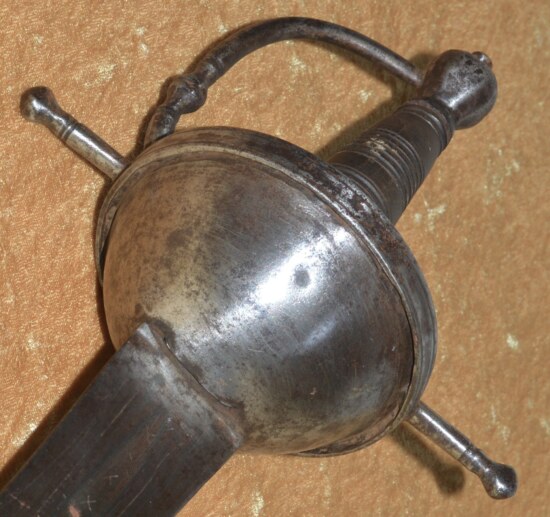 Spanish or Portuguese Cuphilt Bilbo Broadsword, Early 18th C - Image 4