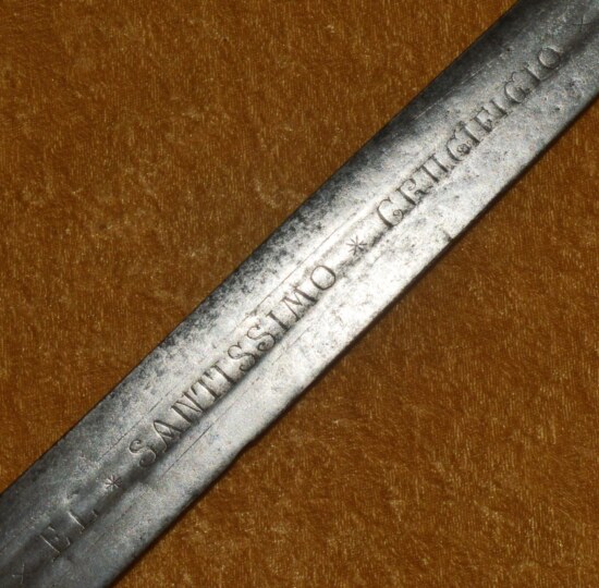 Spanish or Portuguese Cuphilt Bilbo Broadsword, Early 18th C - Image 8