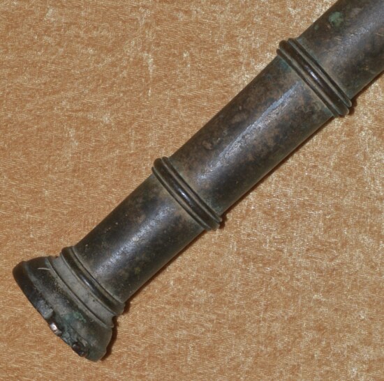 Spanish or Portuguese Breech Loading Bronze Cannon Barrel, 16th C - Image 8