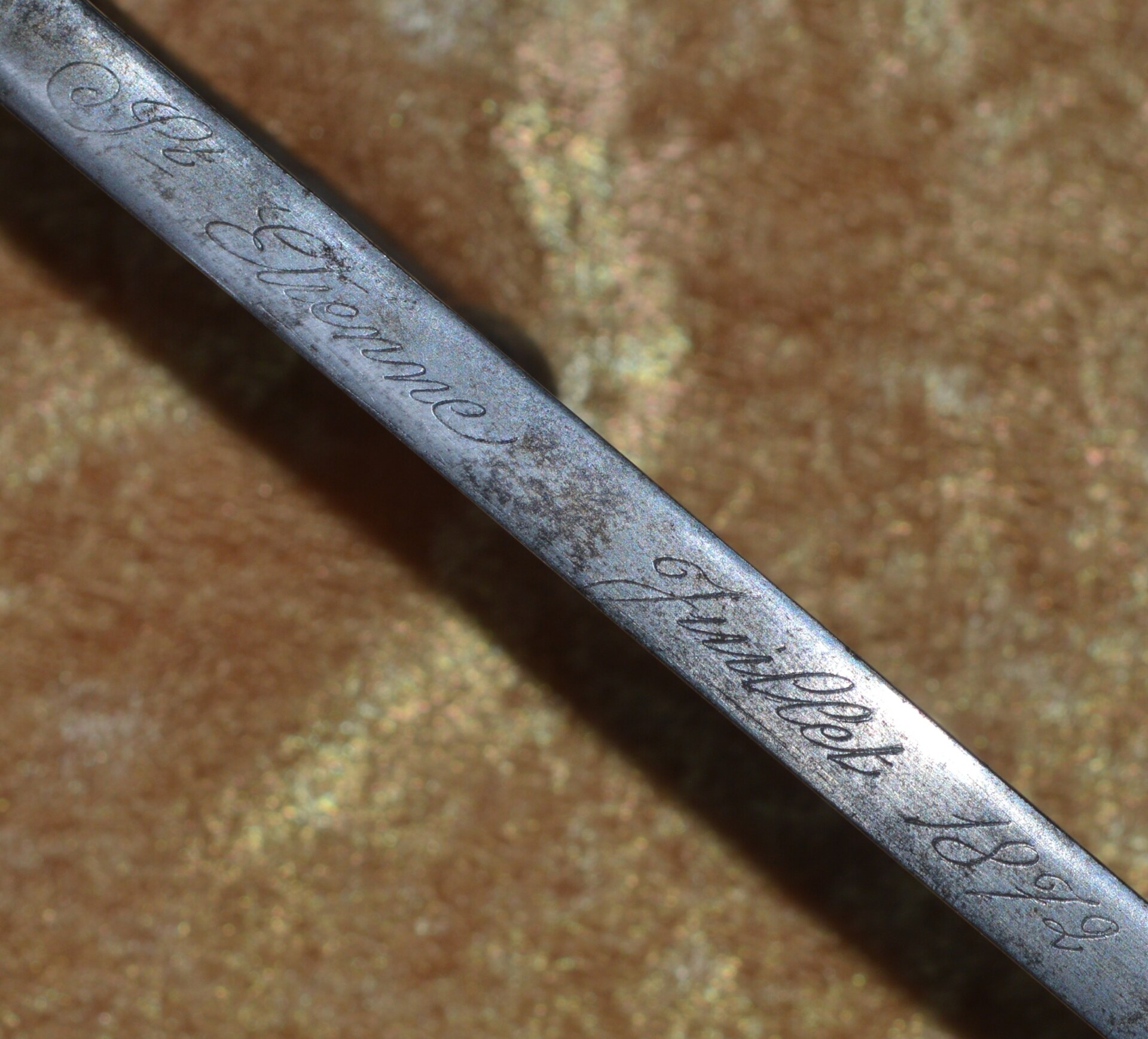 French M1866 Chassepot Rifle Bayonet - Image 8