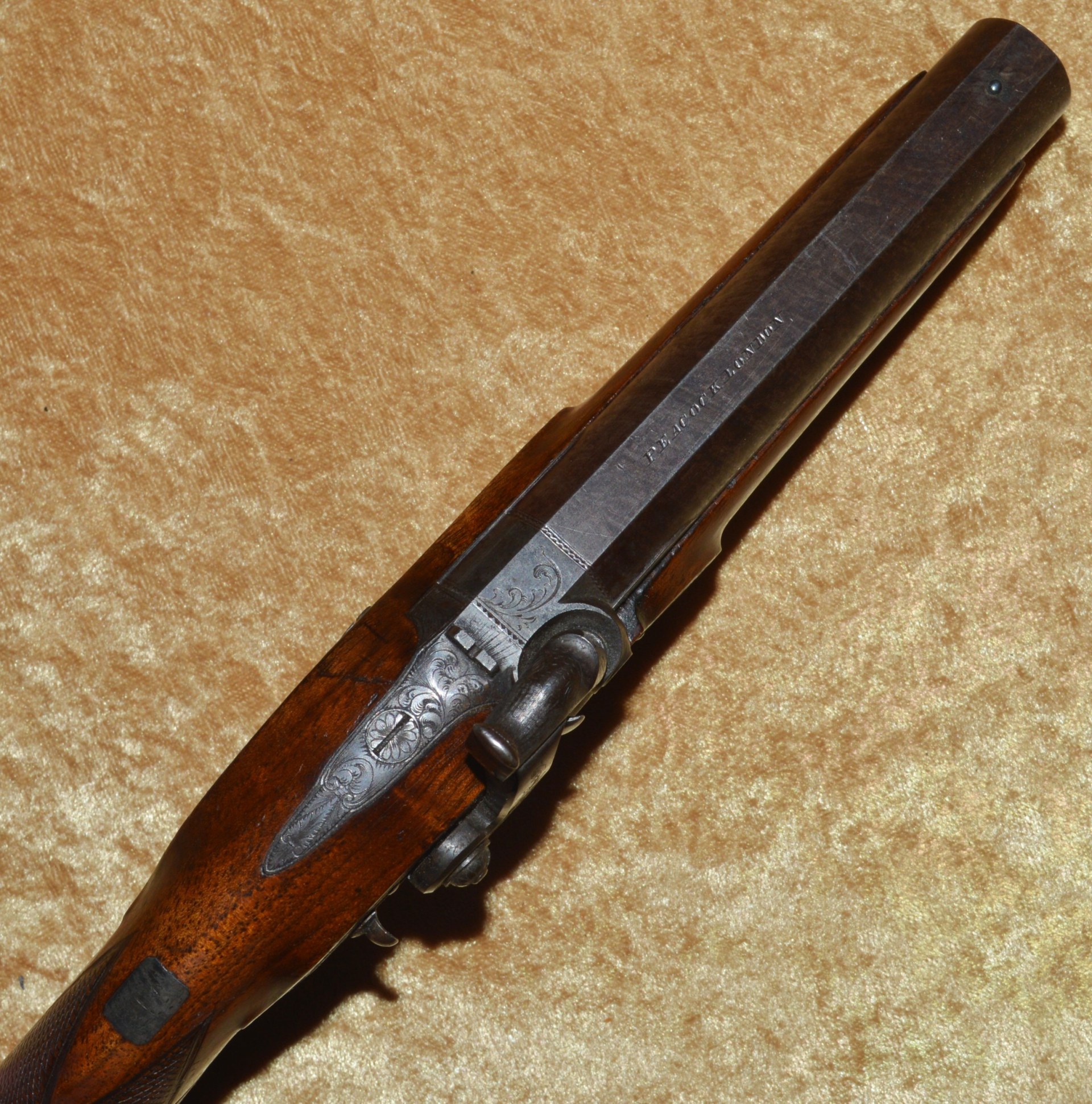 Fine Pair of Cased English Percussion Traveling Pistols, ca. 1820 - Image 5