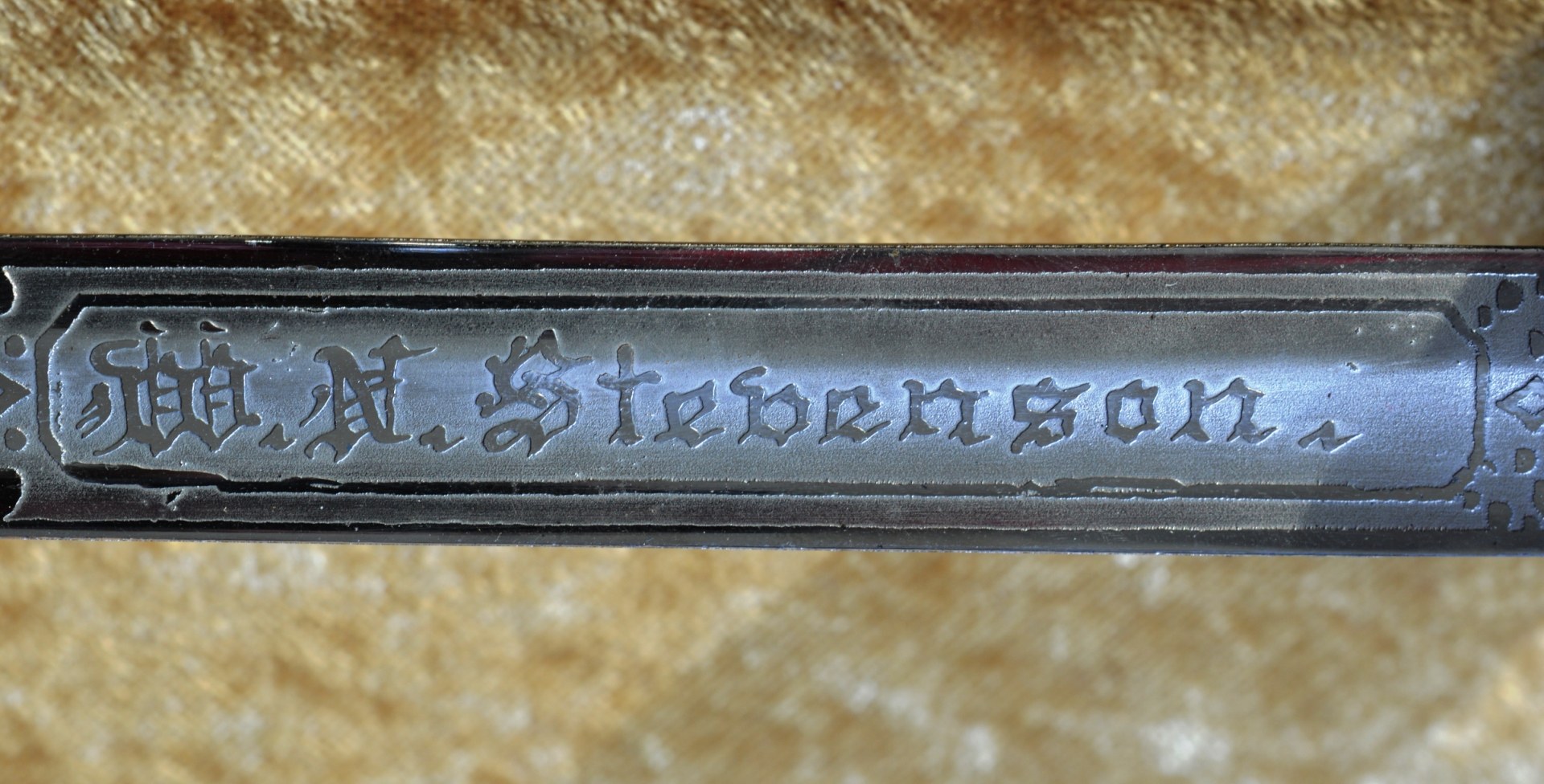 Named US M1852 Naval Officer's Sword - Image 11