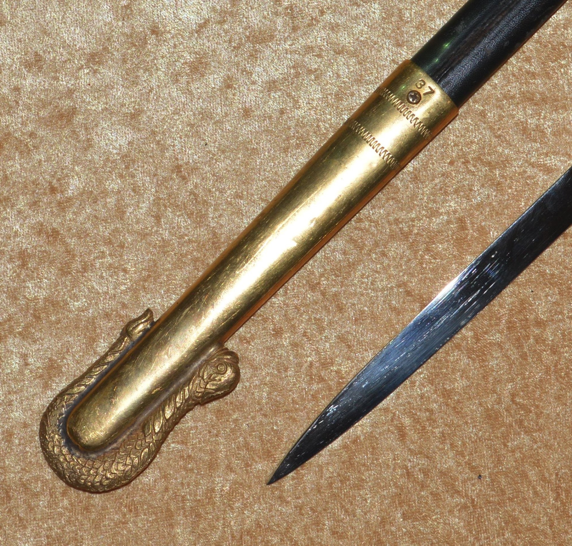 Named US M1852 Naval Officer's Sword - Image 13