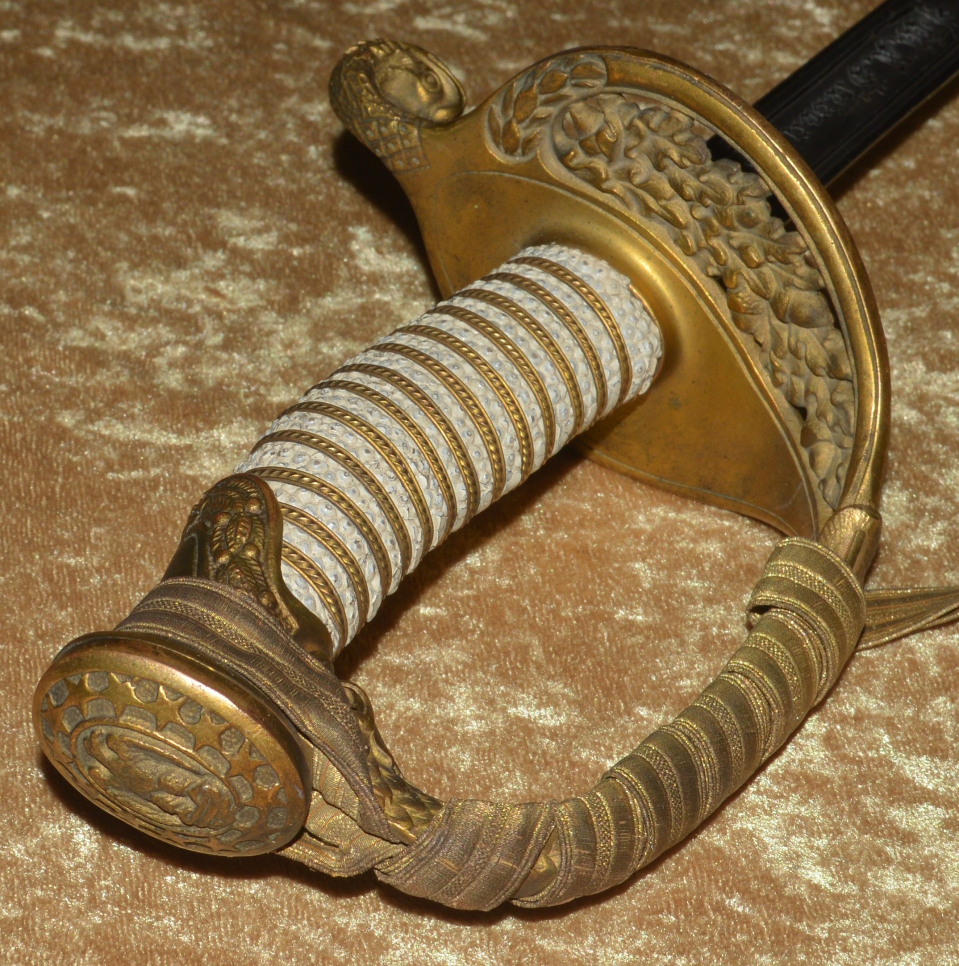 Named US M1852 Naval Officer's Sword - Image 4