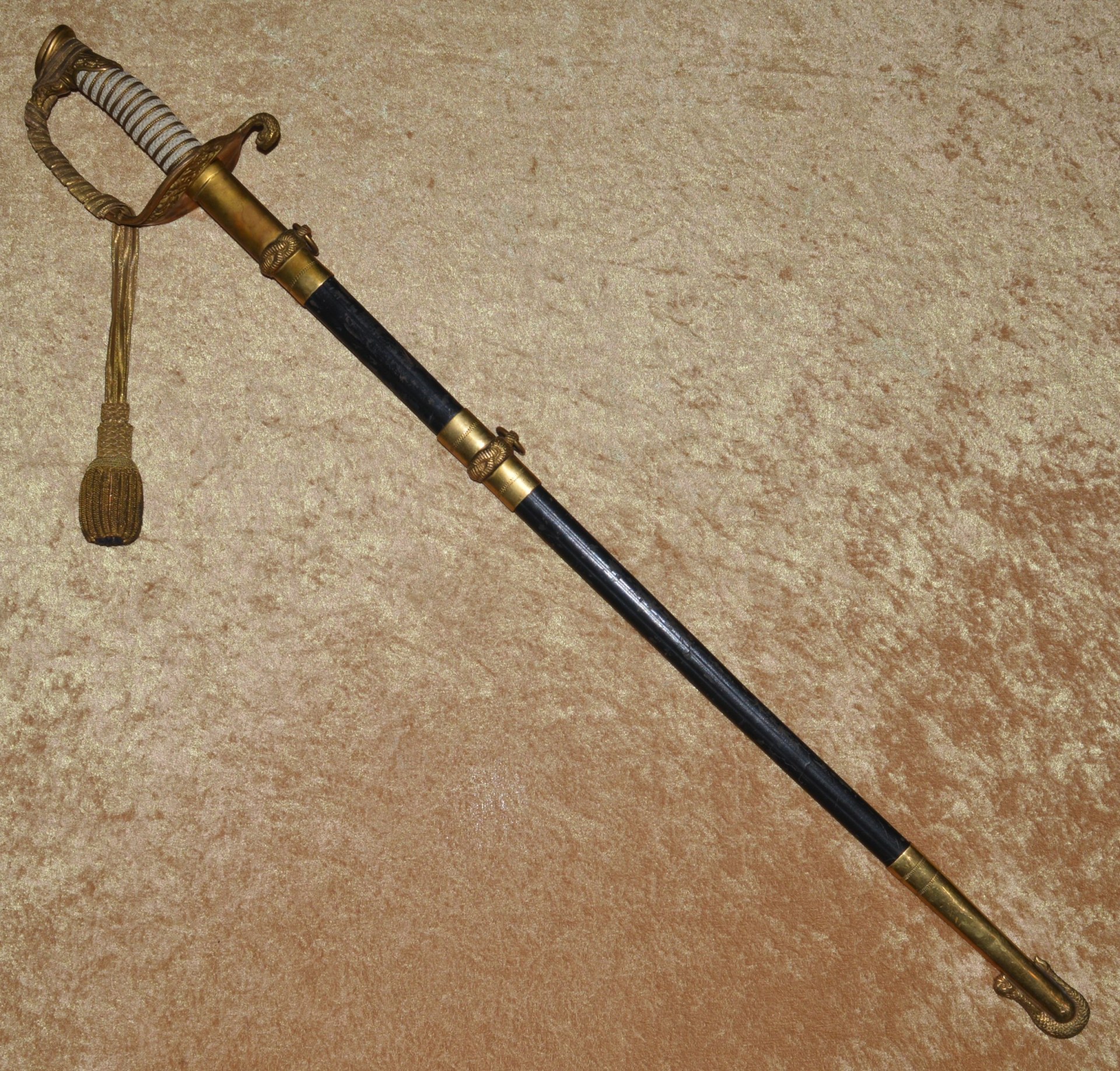 Named US M1852 Naval Officer's Sword - Image 16