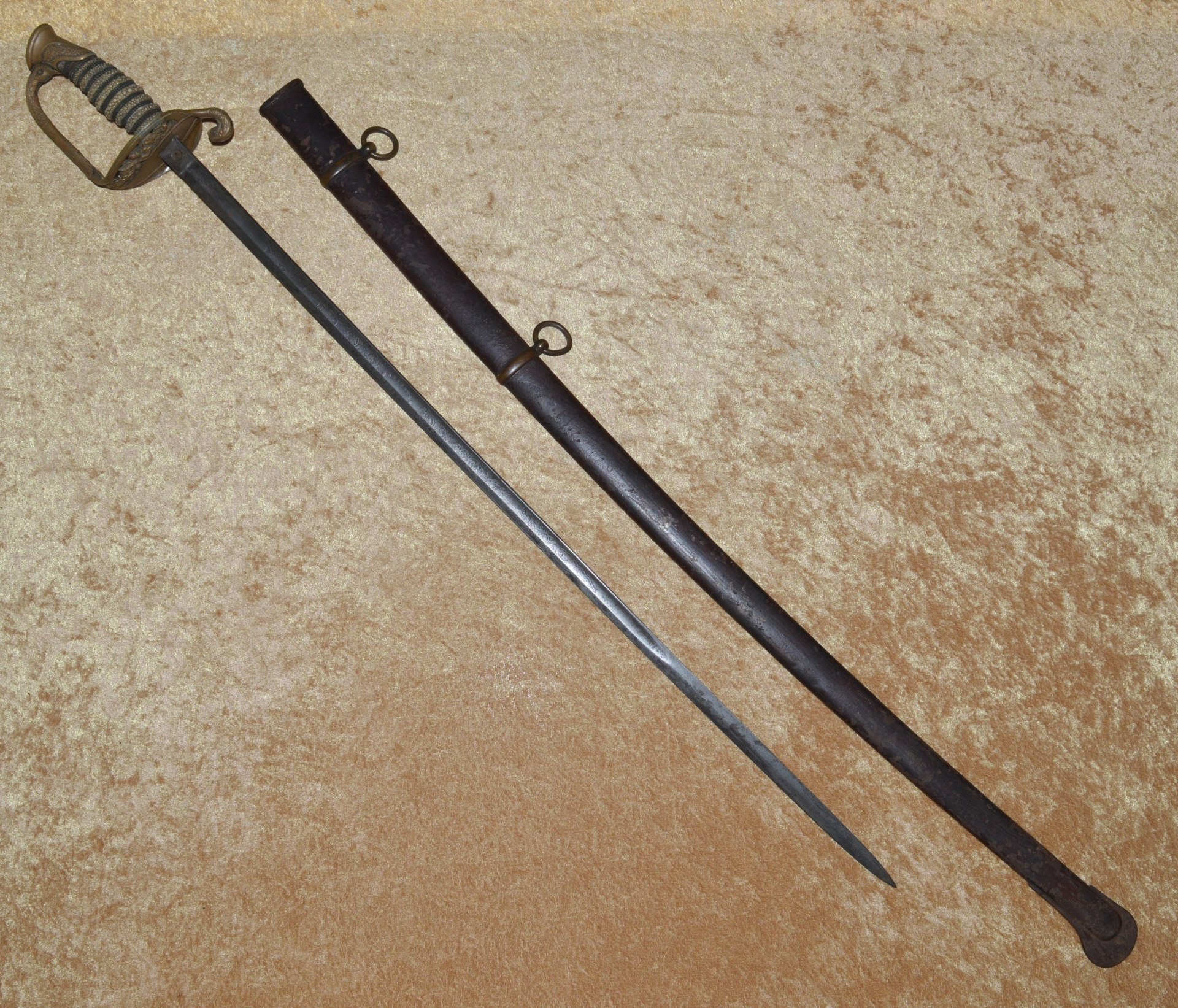 US M1852 Naval Officer's Sword, ca. 1880 - Image 15