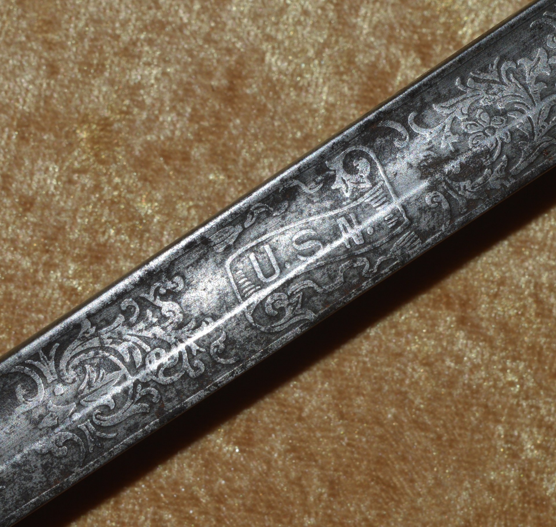 US M1852 Naval Officer's Sword, ca. 1880 - Image 6