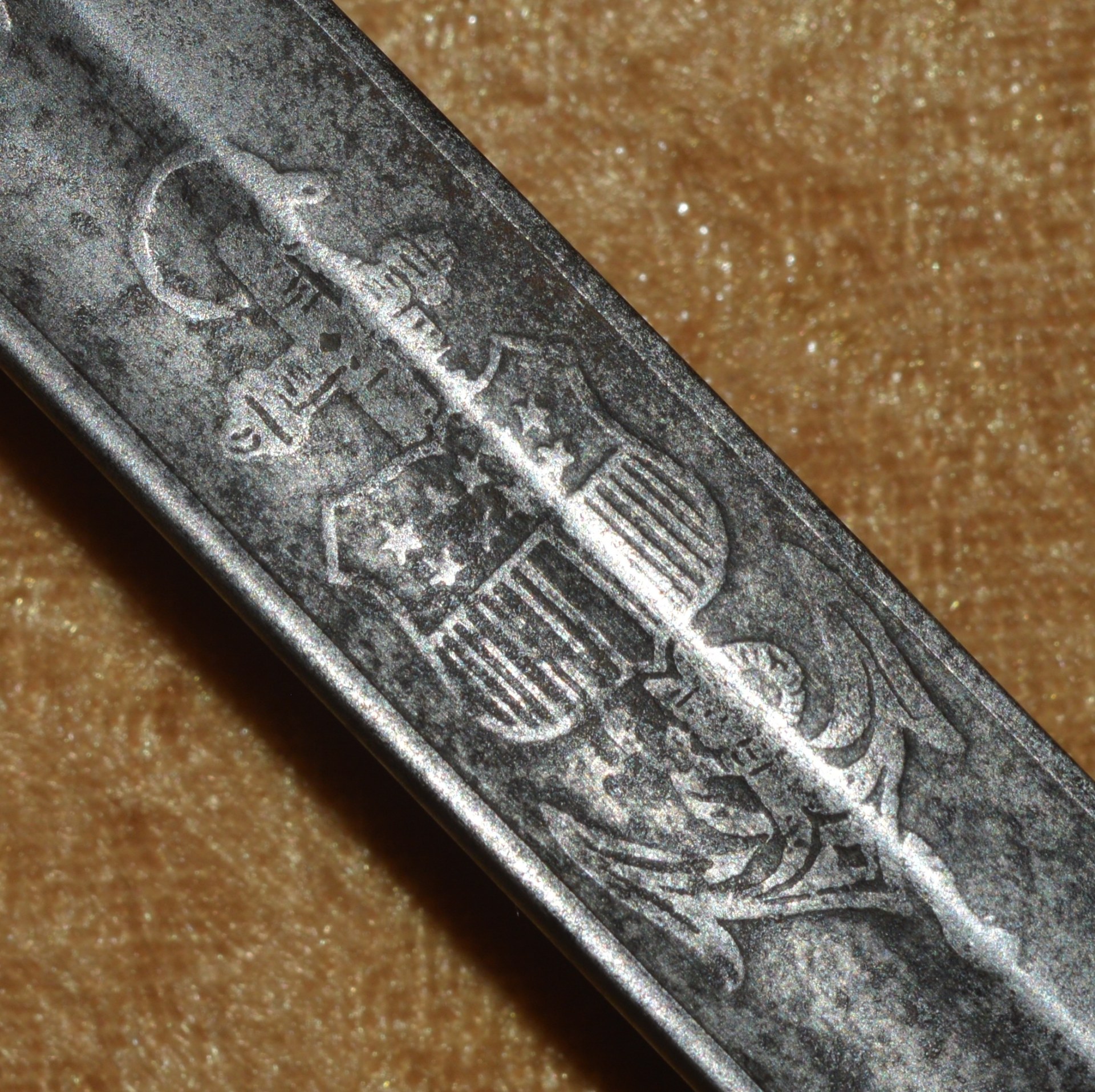 US M1852 Naval Officer's Sword, ca. 1880 - Image 11