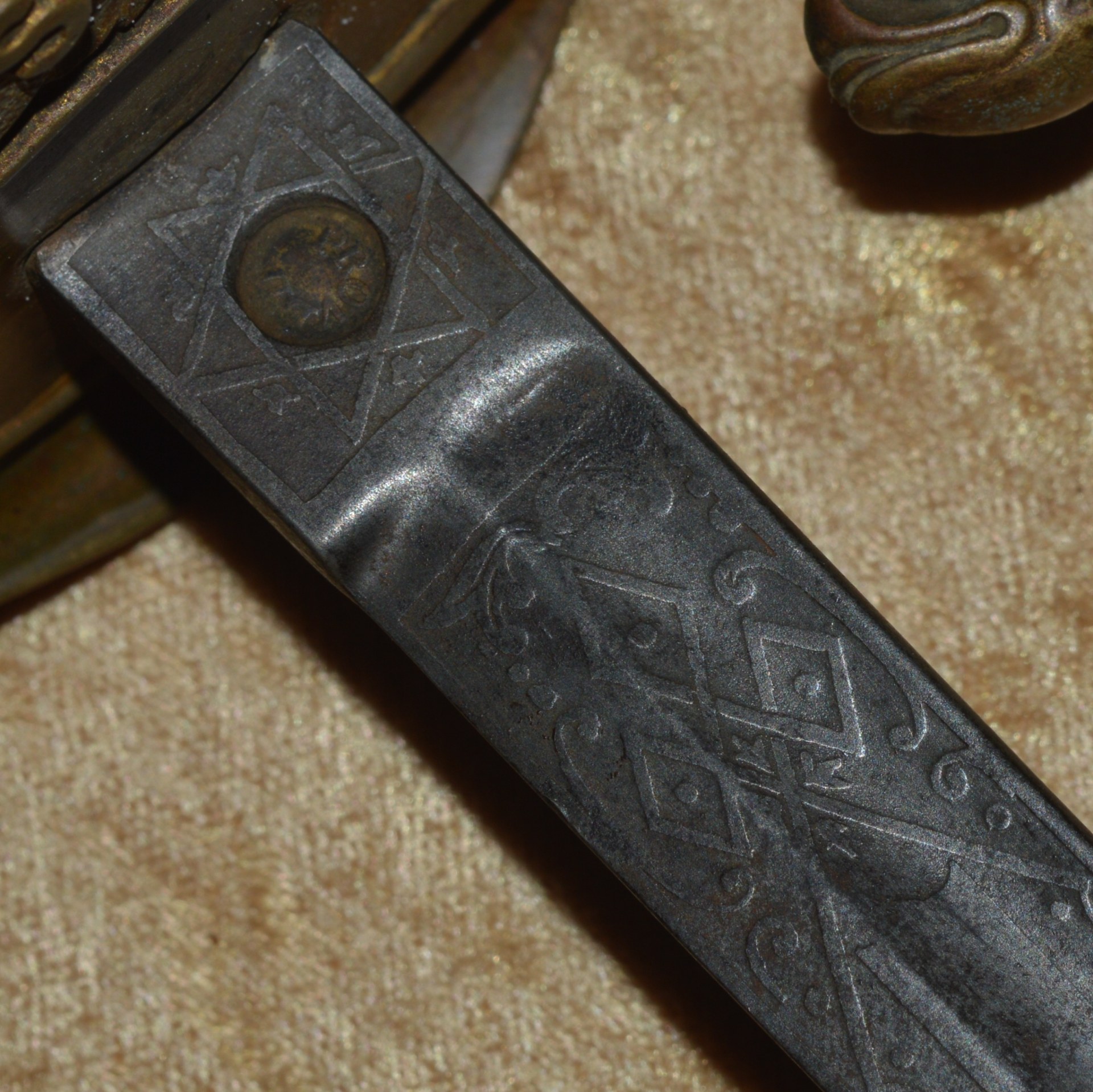 US M1852 Naval Officer's Sword, ca. 1880 - Image 14