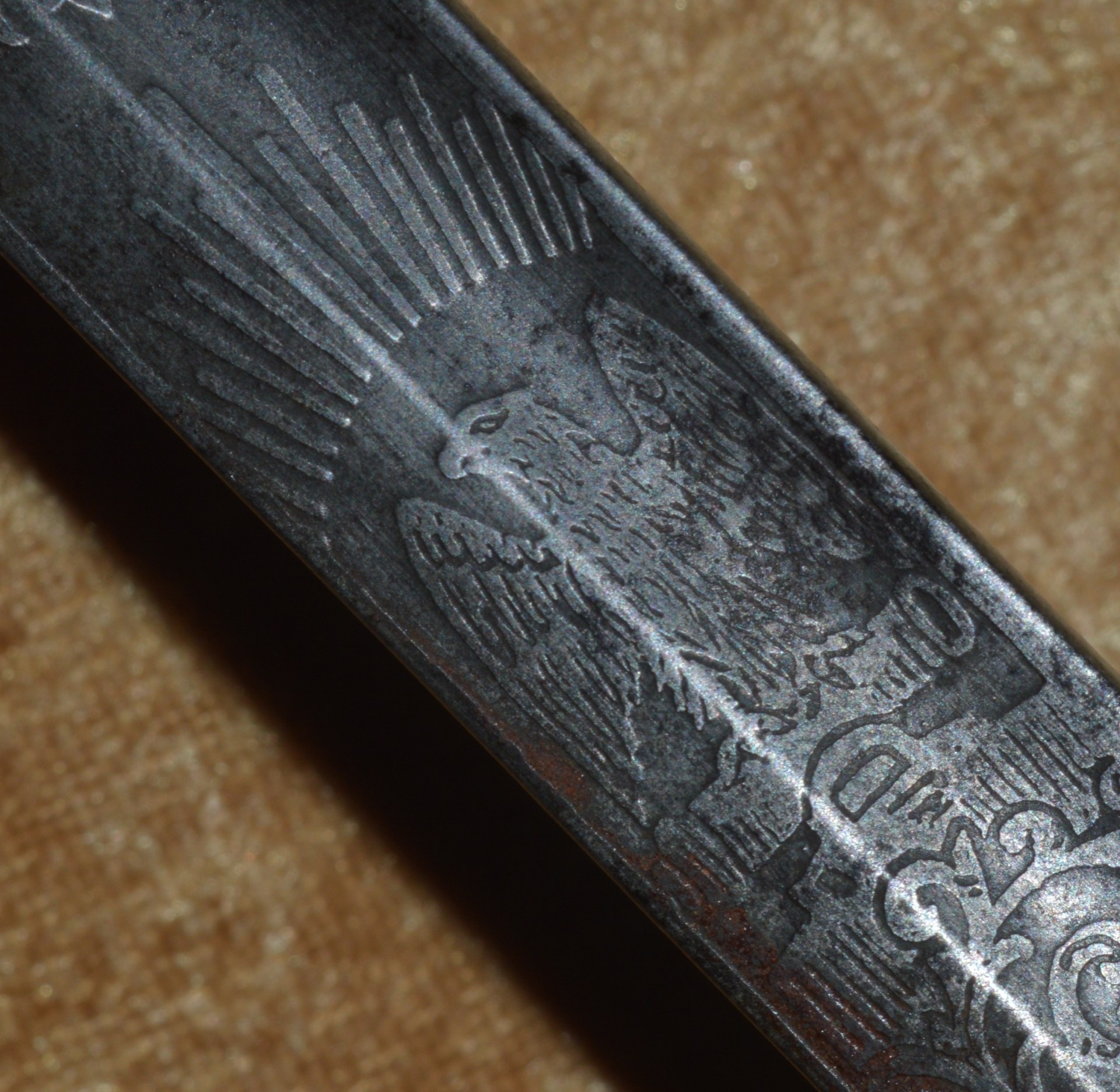 US M1852 Naval Officer's Sword, ca. 1880 - Image 9