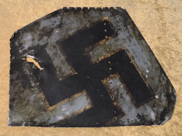 Historic German WWII Bomber Trophy Panel