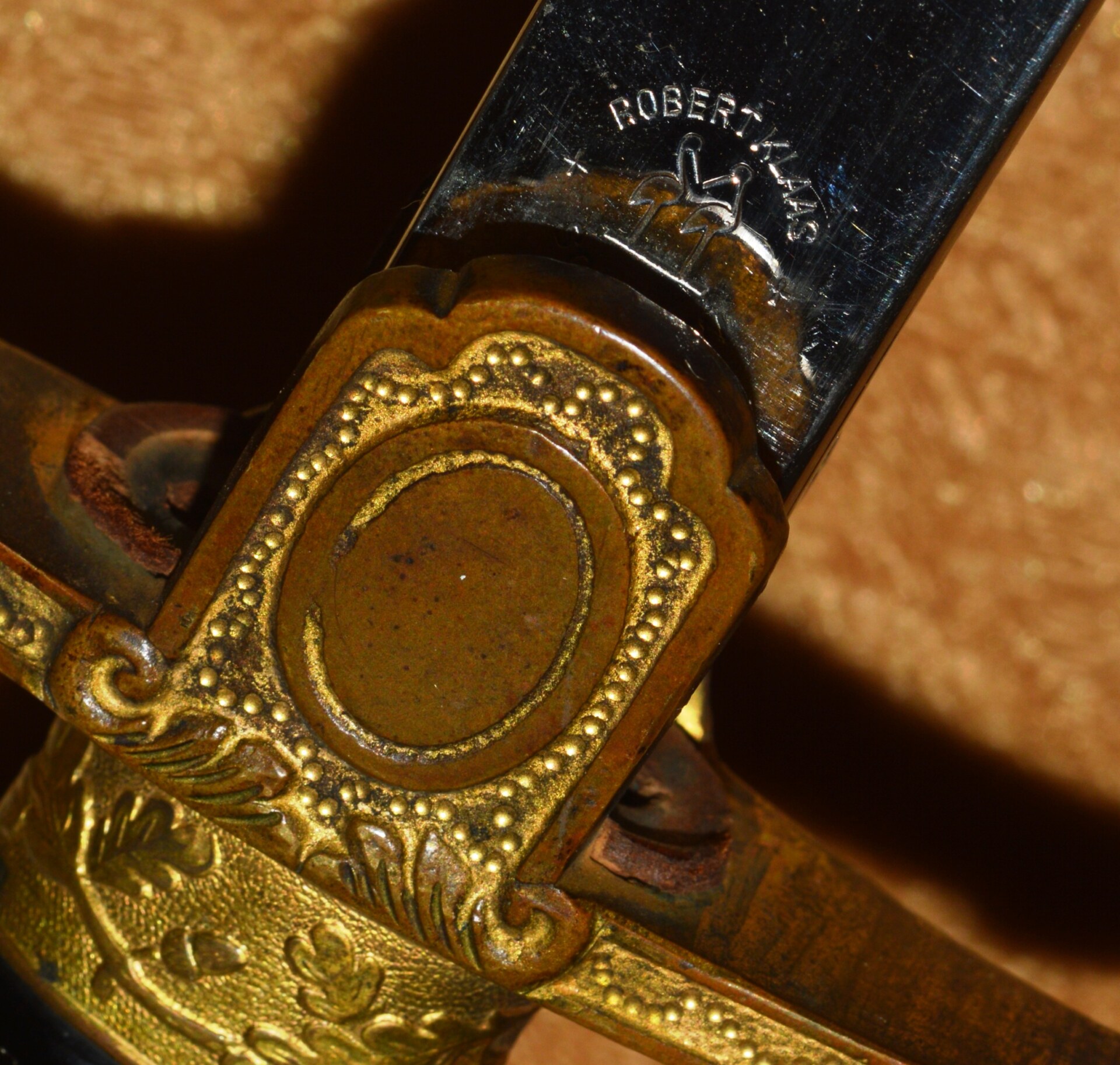 Nazi WWII Army Officer’s Lion Head Saber by Robert Klaas - Image 9