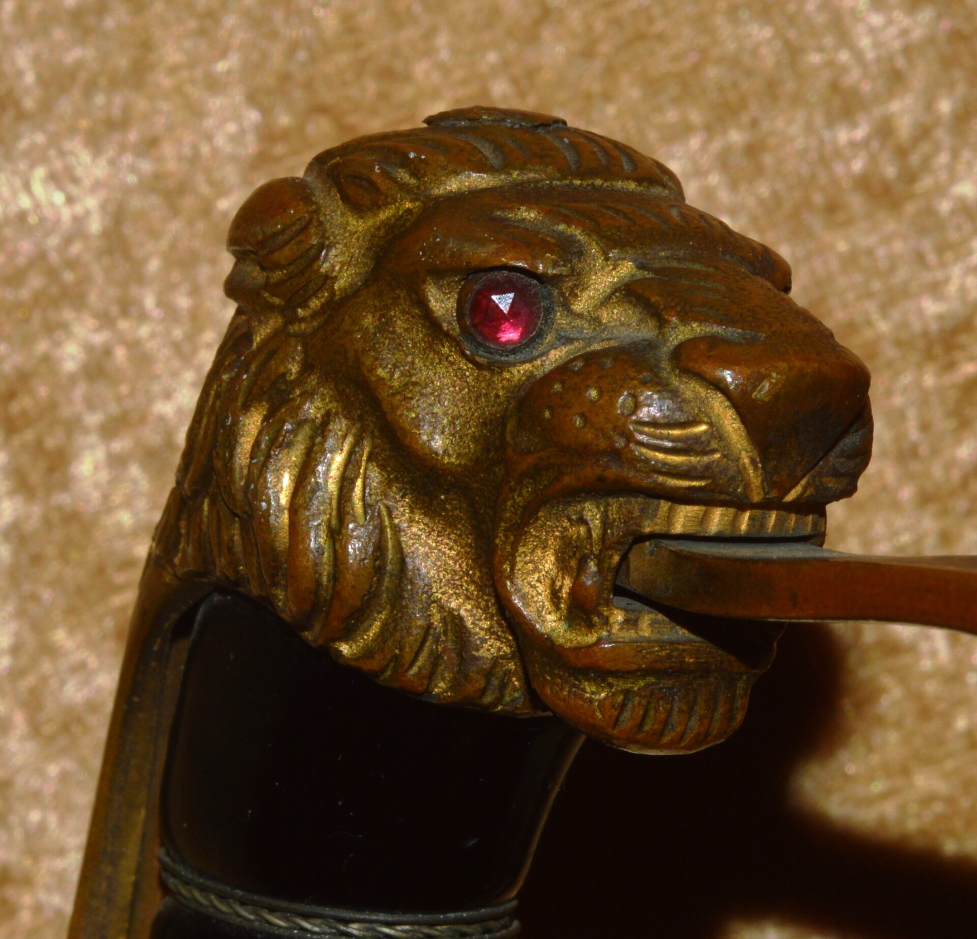Nazi WWII Army Officer’s Lion Head Saber by Robert Klaas - Image 8