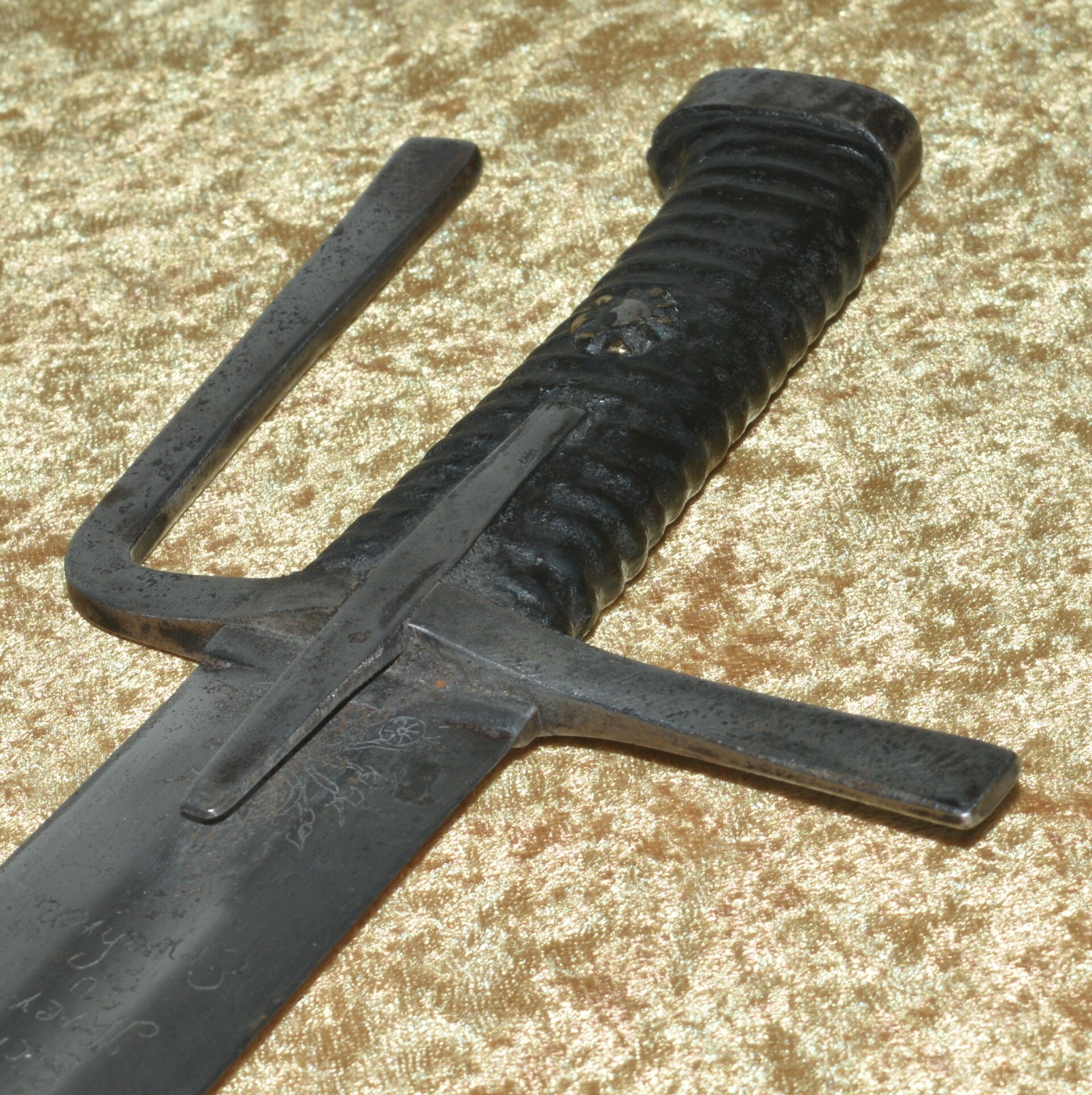 Scarce Inscribed Austrian Pallasch, Sword, Late 17th C - Image 4