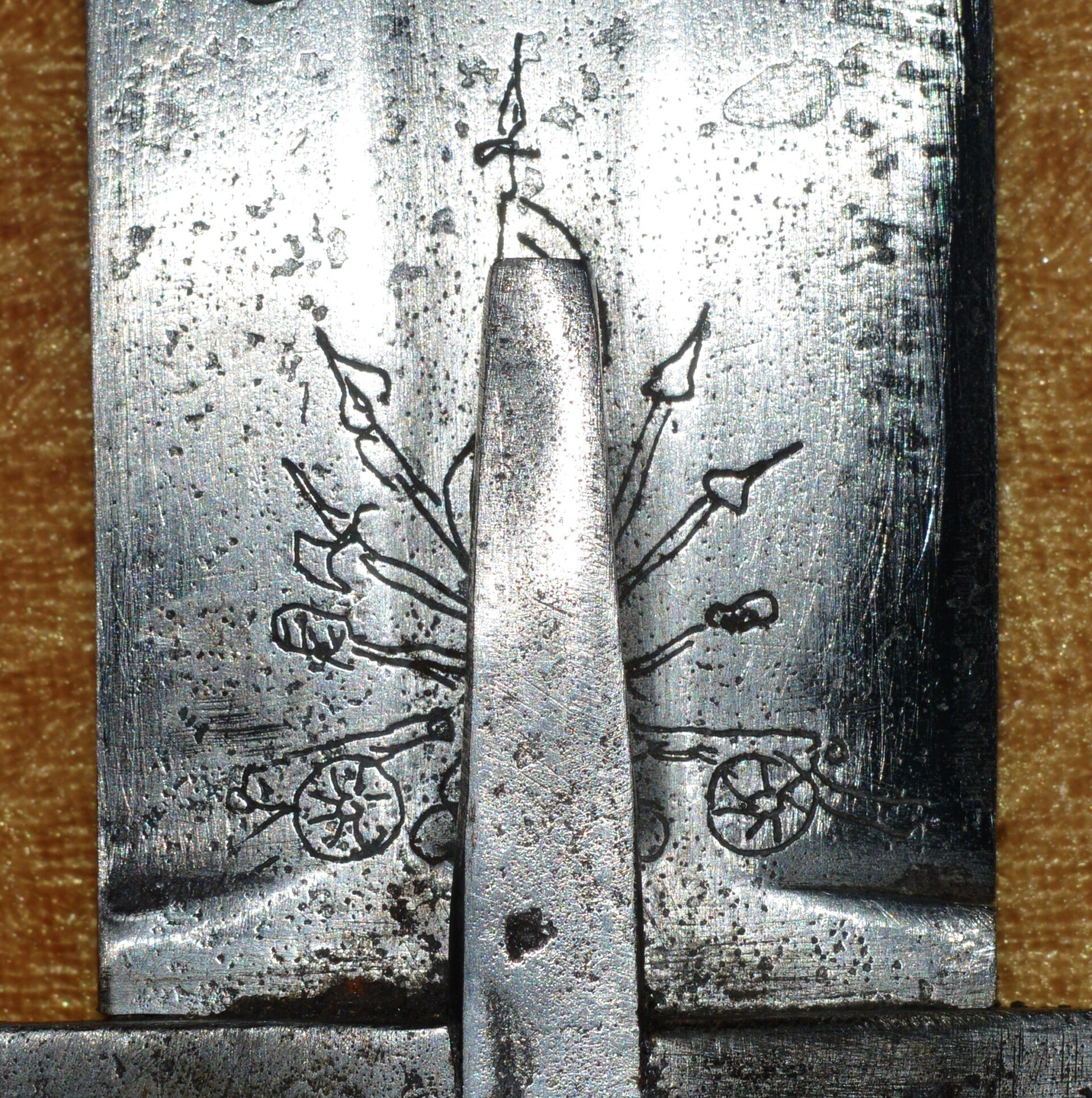 Scarce Inscribed Austrian Pallasch, Sword, Late 17th C - Image 9
