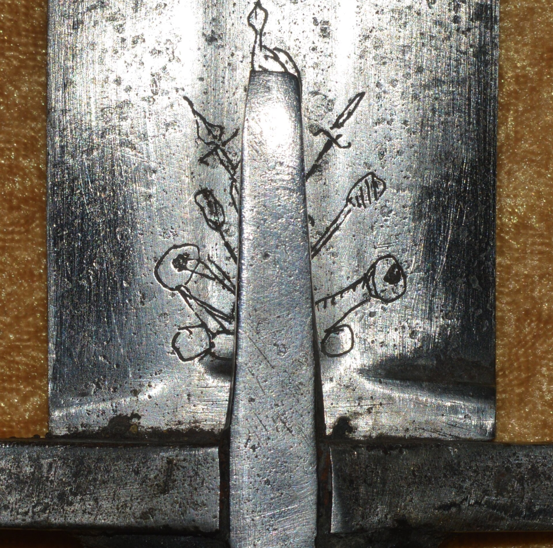 Scarce Inscribed Austrian Pallasch, Sword, Late 17th C - Image 11