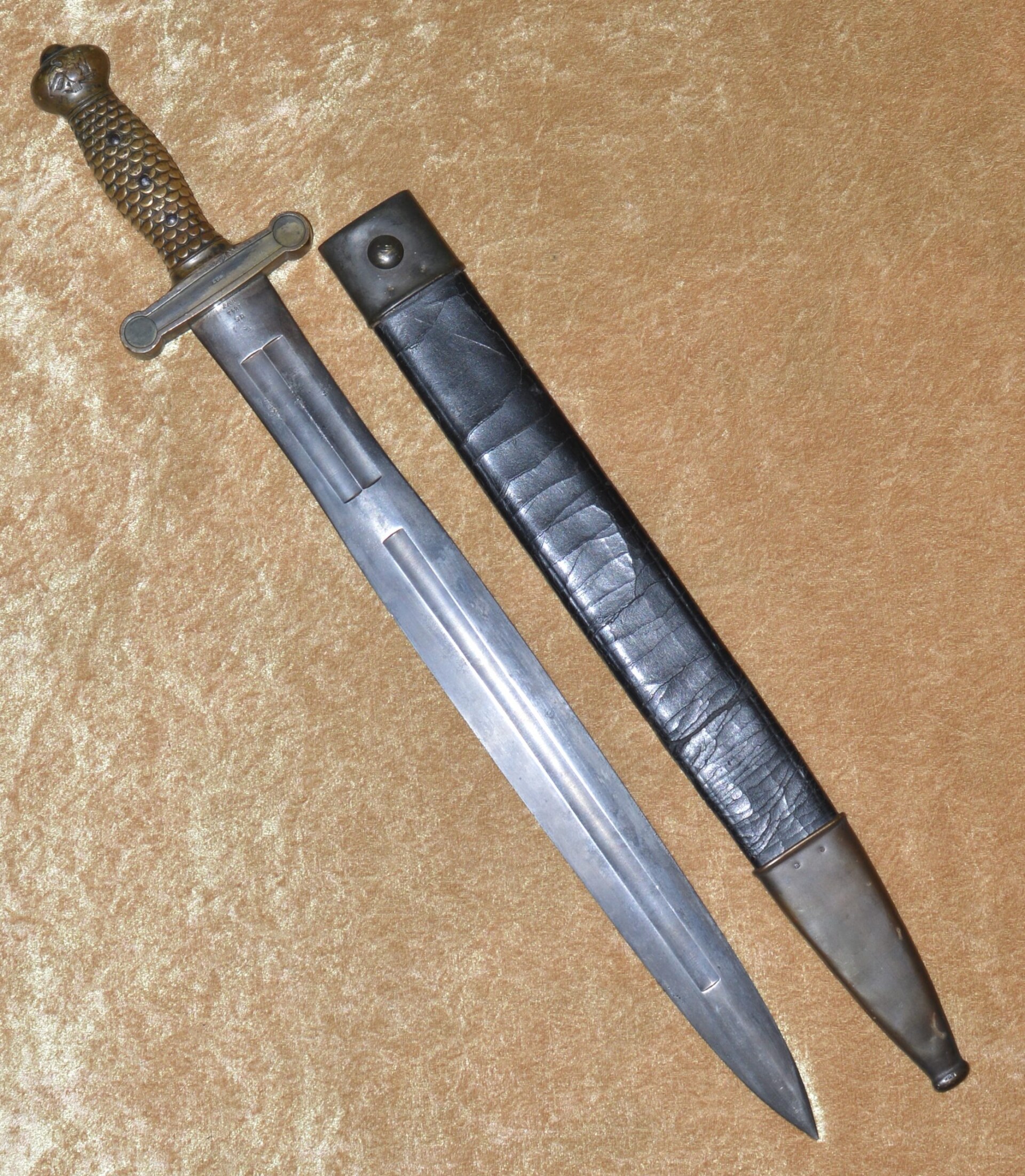 US M1832 Foot Artillery Sword by Ames