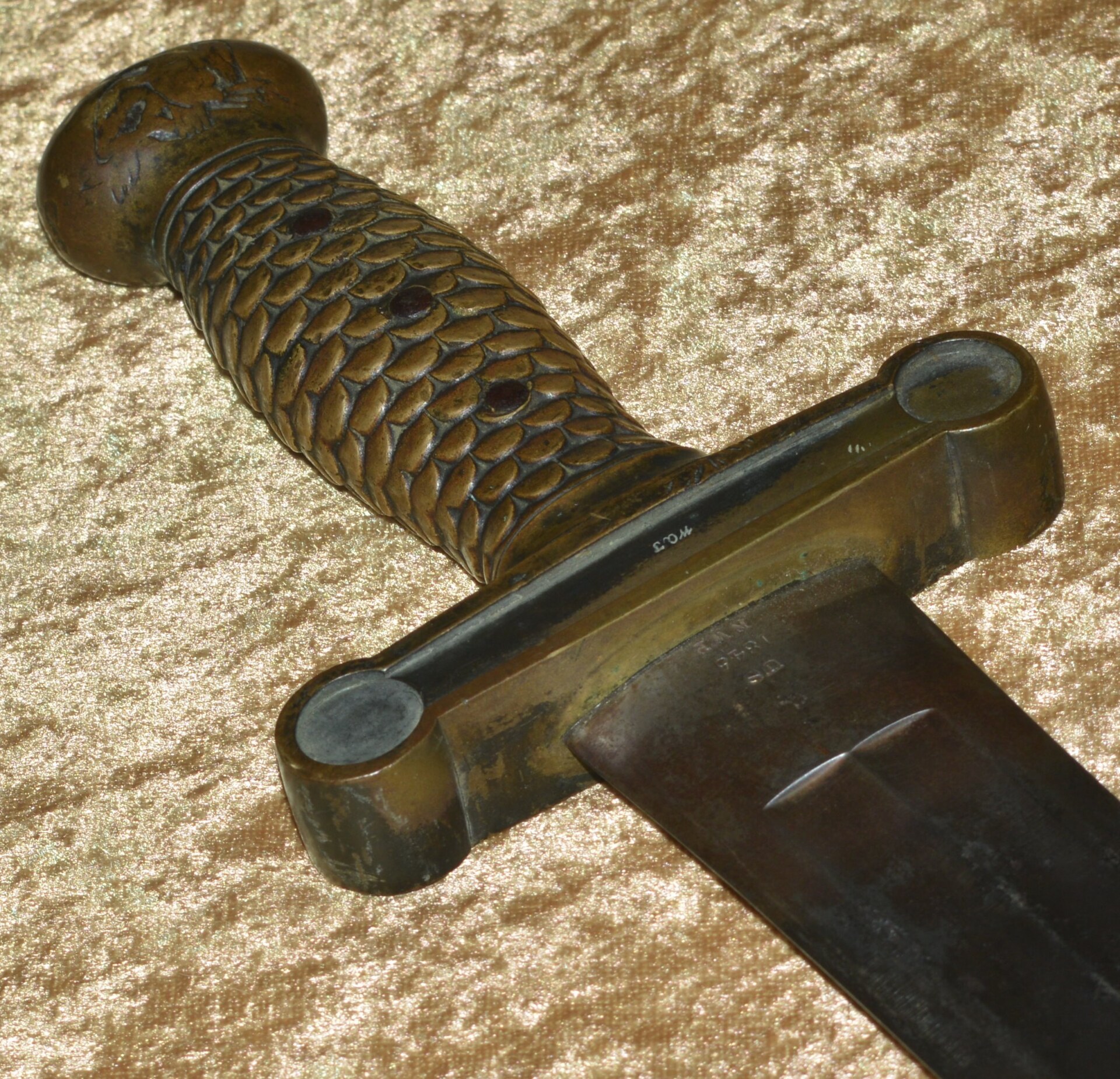 US M1832 Foot Artillery Sword by Ames - Image 5