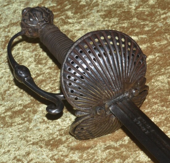 Half Shell Guard European Shell Guard Rapier, First Half 17th C - Antique Weapon Store