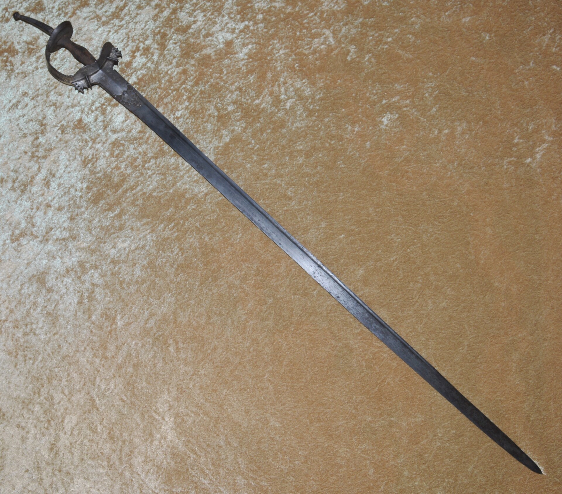 Silver Inlaid Maratha (Indian) Firangi Sword, 17th/18th C - Image 13