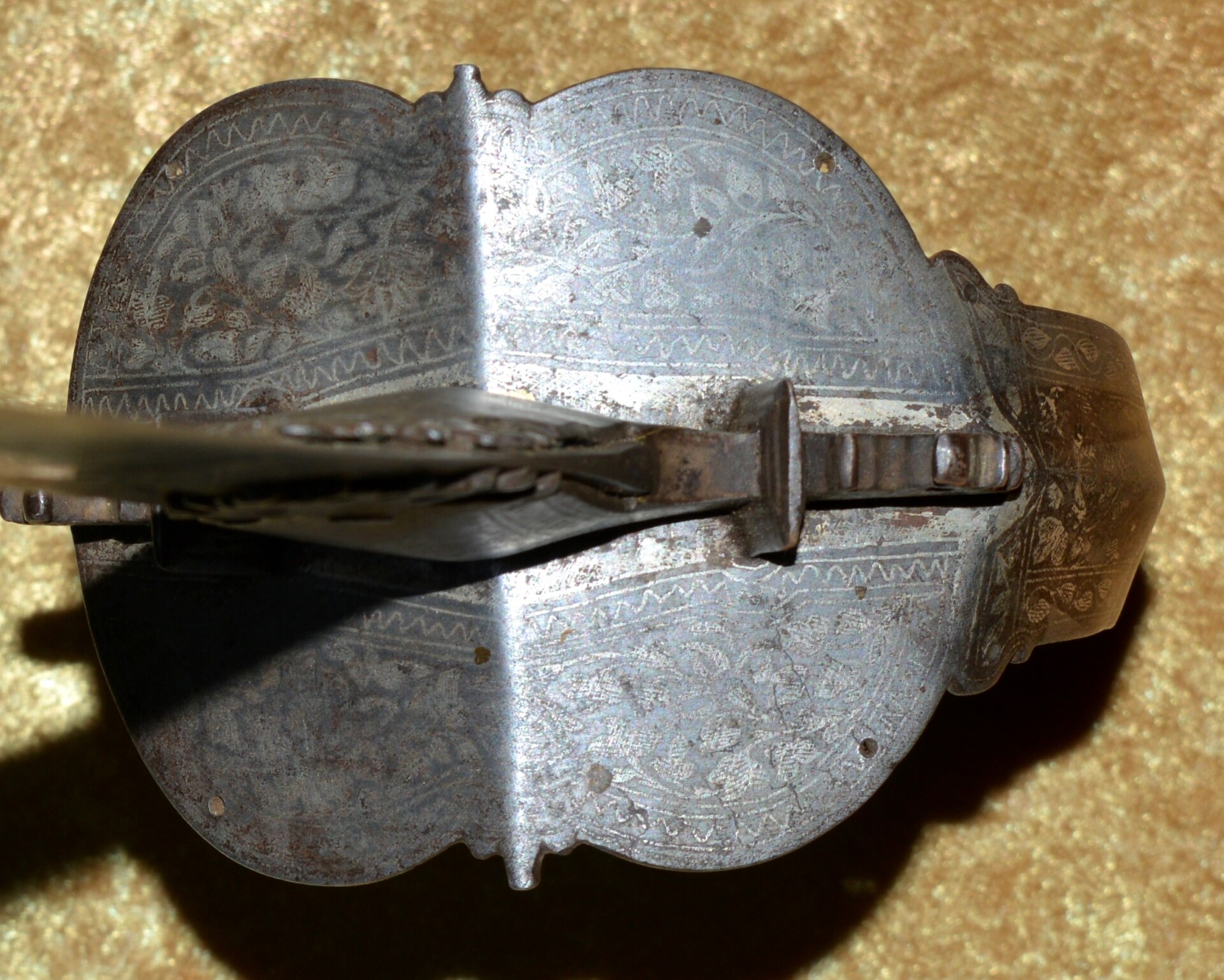 Silver Inlaid Maratha (Indian) Firangi Sword, 17th/18th C - Image 5