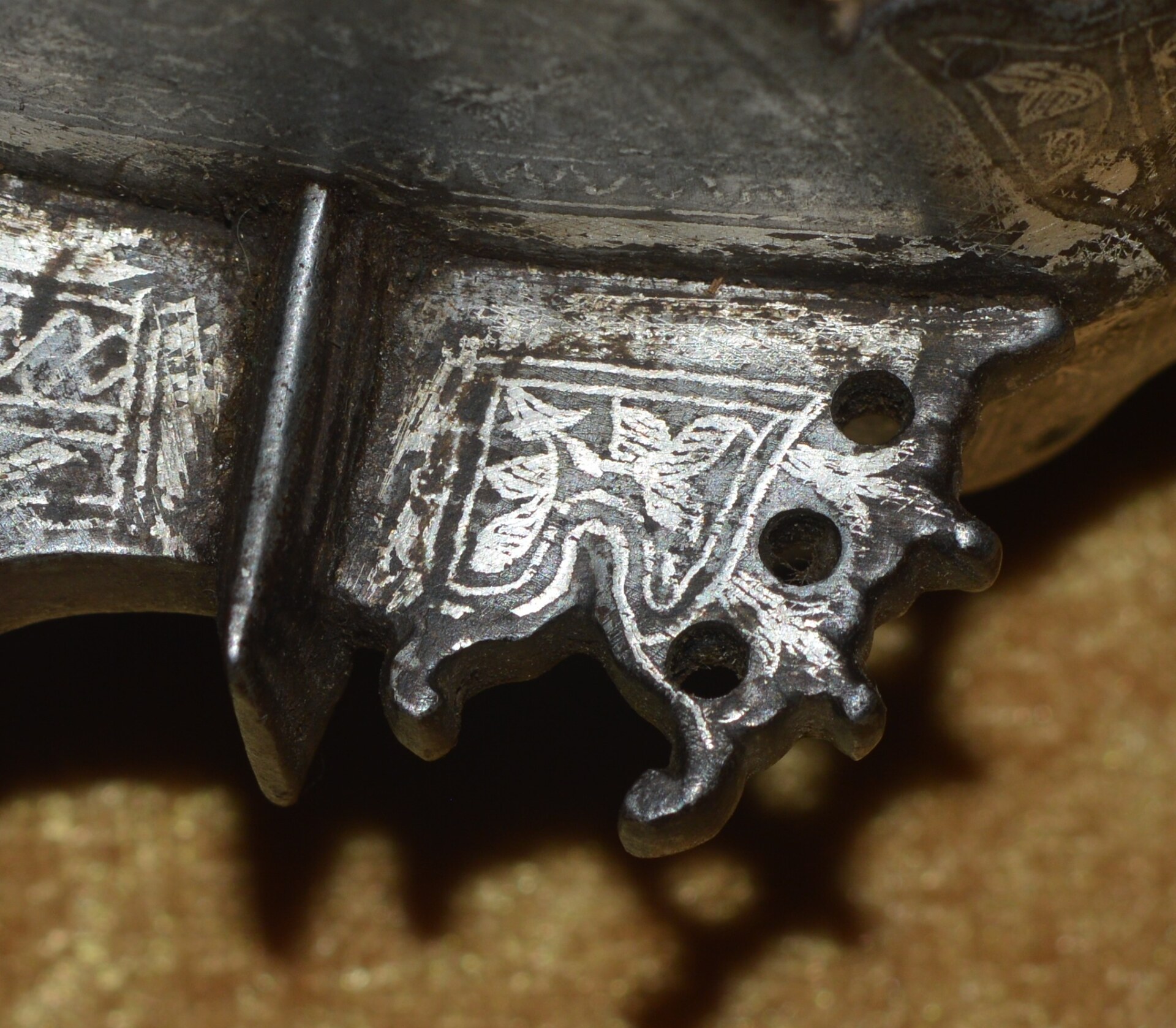 Silver Inlaid Maratha (Indian) Firangi Sword, 17th/18th C - Image 8