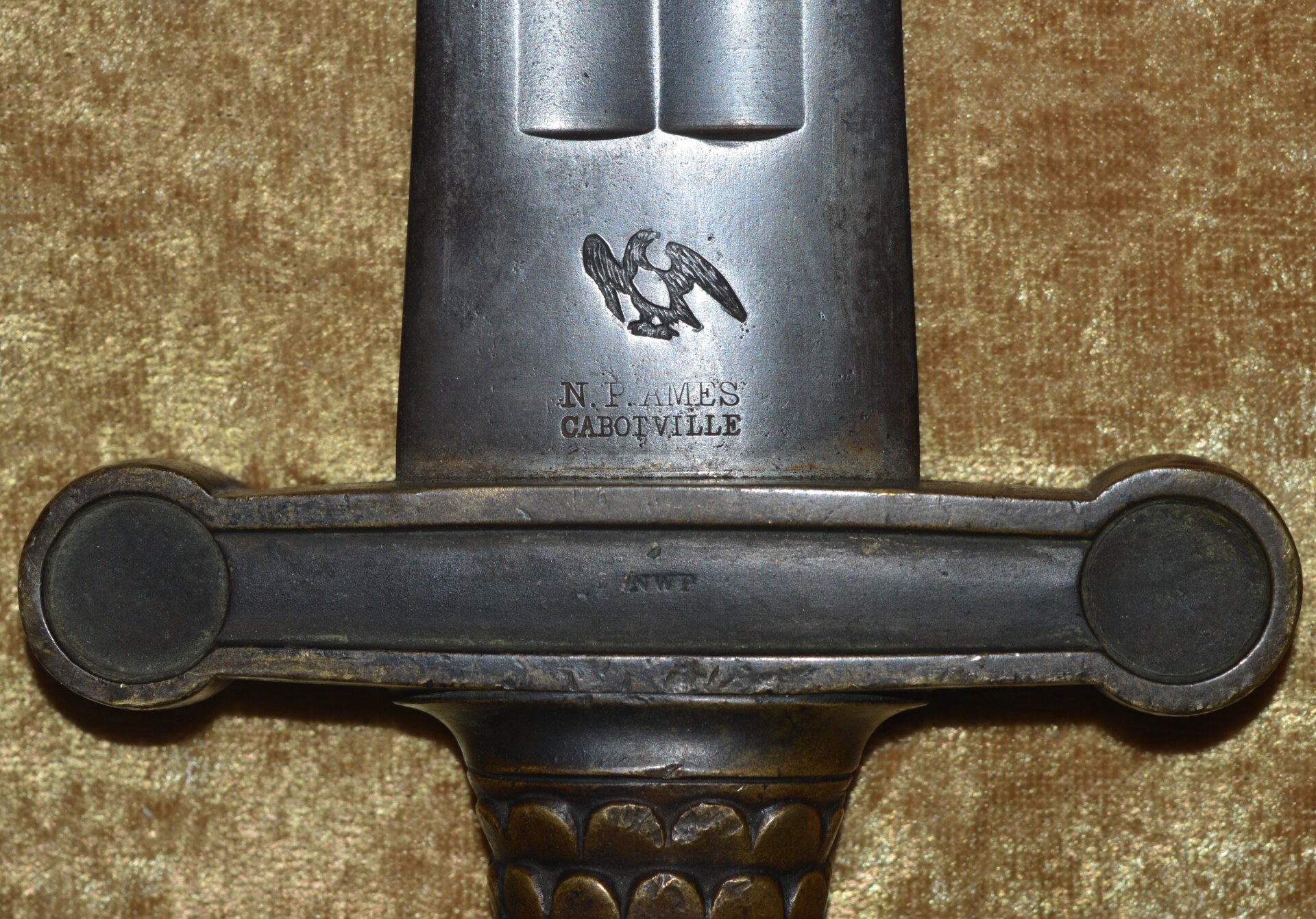 US M1832 Foot Artillery Sword by Ames - Image 7