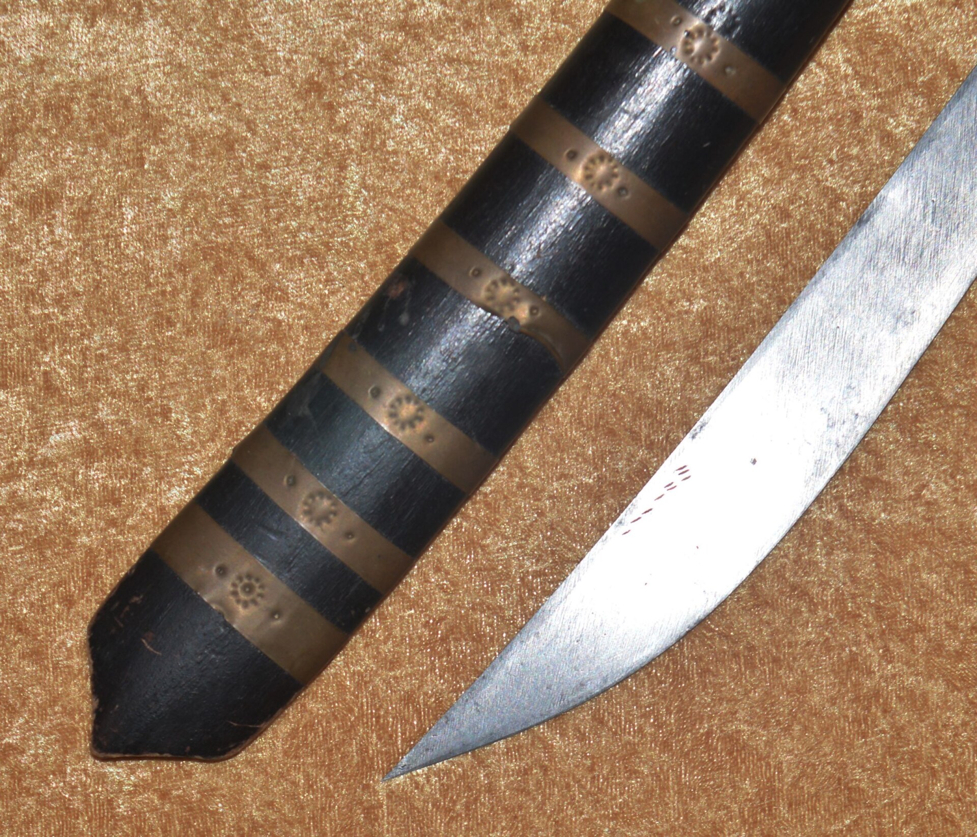 Burmese Dha Short Sword, 20th C - Image 3
